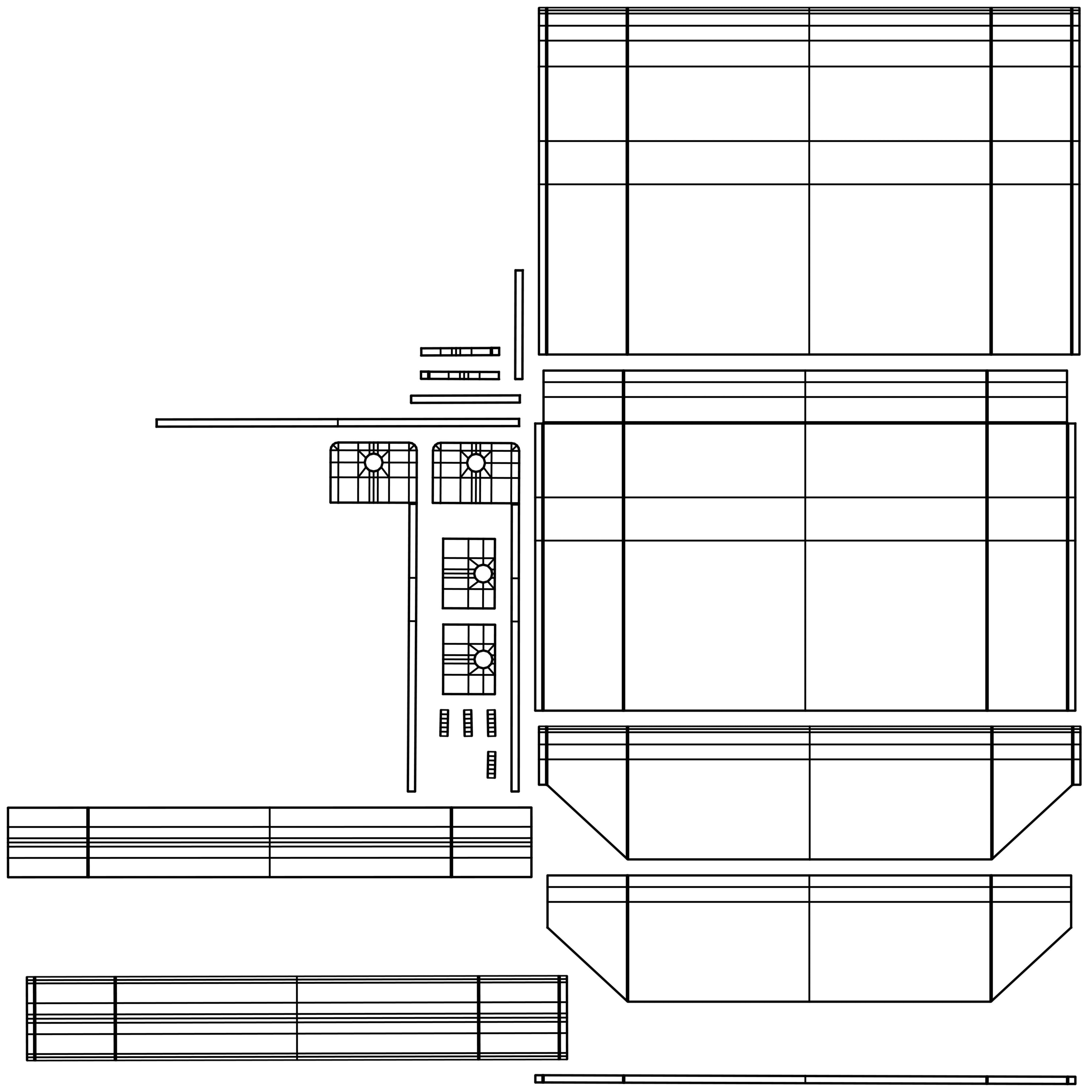 Audio Cassette Tape with Box 3D model_18