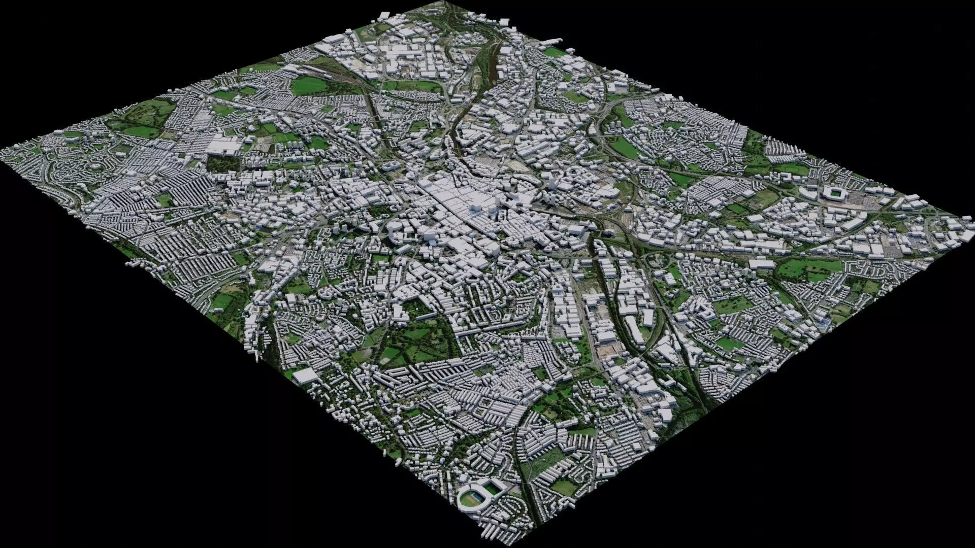 Leeds - England 3D model_0
