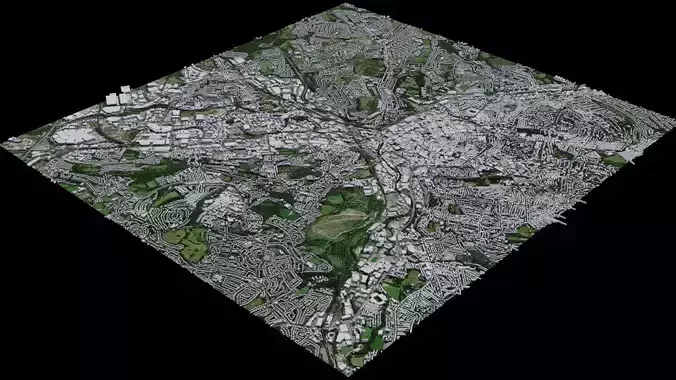 Sheffield - England 3D model