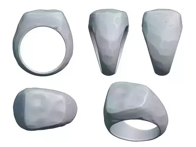 Organic signet hollowed