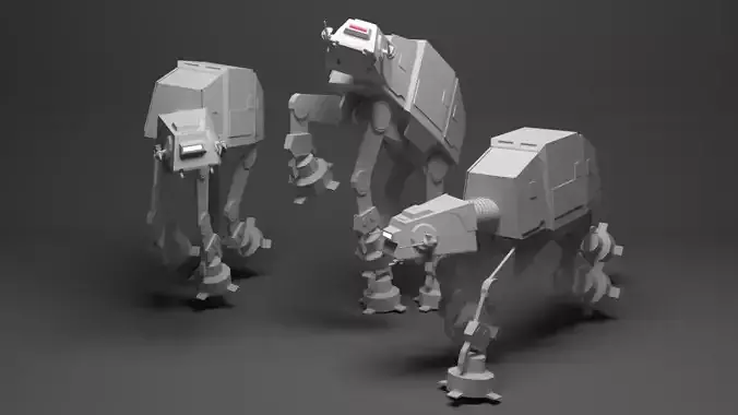 Star Wars AT-AT 3D model