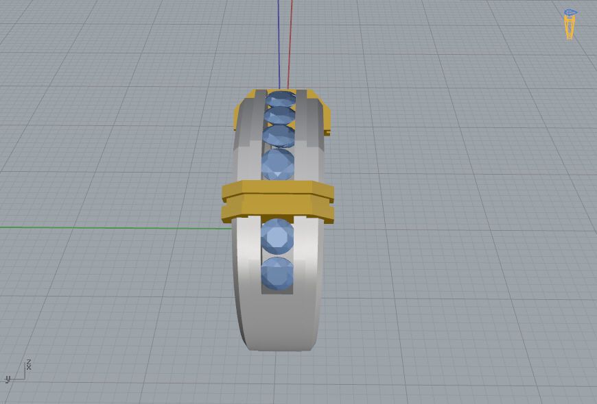 Man Ring 03 3D print model_11