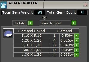 vintage double engagement ring  wedding band1347 3D print model_19