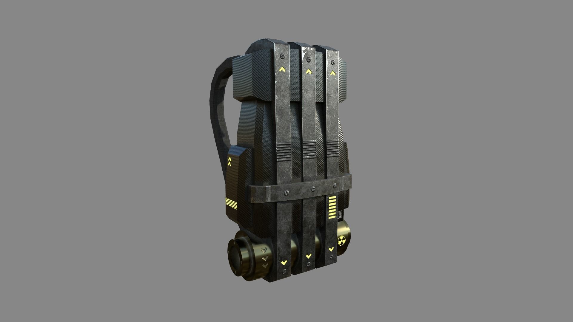 05 Sci-Fi Backpack Pack - Asset Character Design 3D Model Collection_25