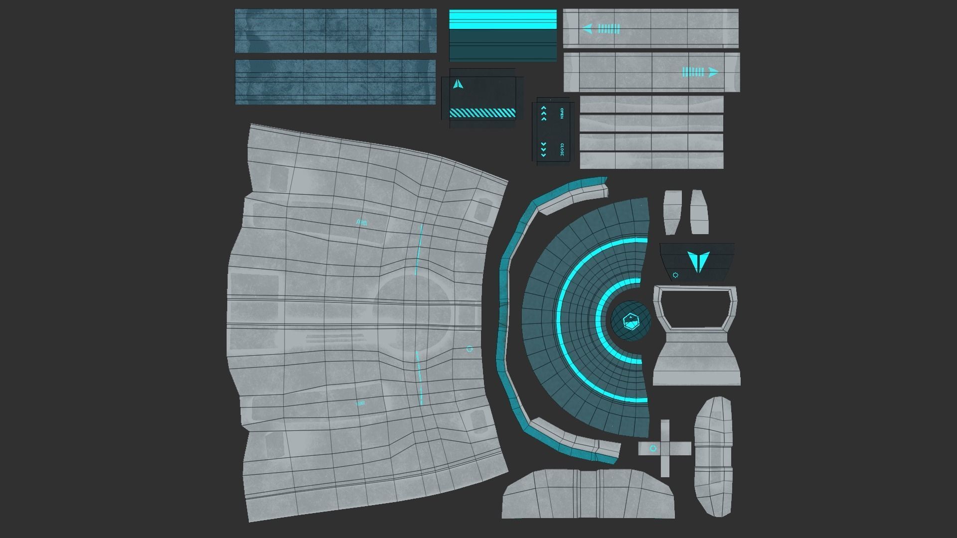 05 Sci-Fi Backpack Pack - Asset Character Design 3D Model Collection_12