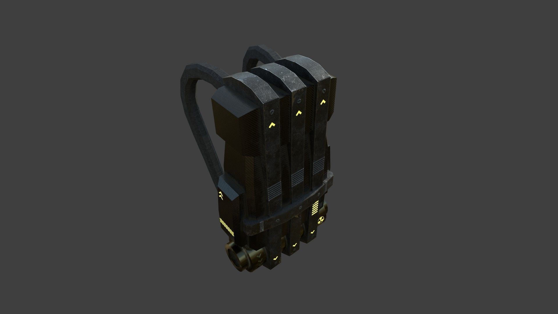 05 Sci-Fi Backpack Pack - Asset Character Design 3D Model Collection_22
