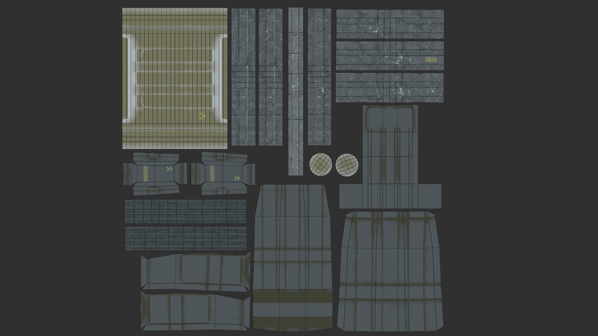 05 Sci-Fi Backpack Pack - Asset Character Design 3D Model Collection_23