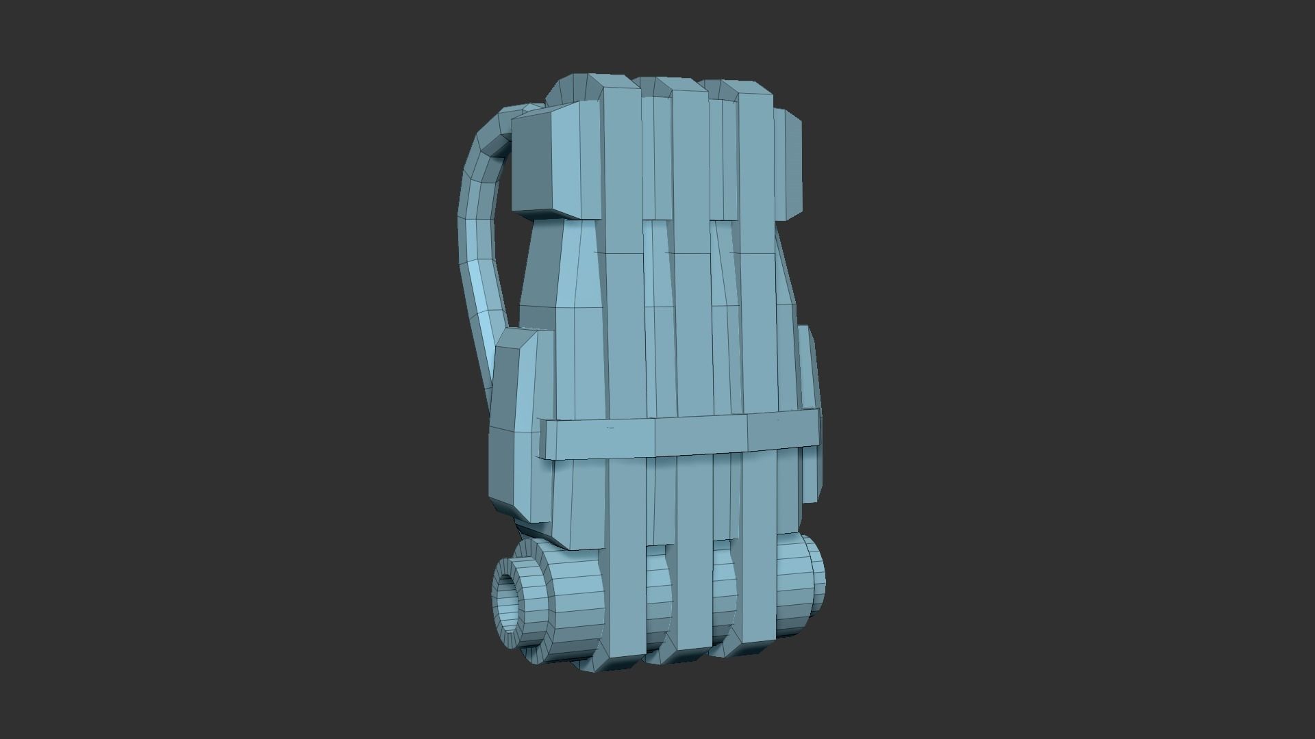 05 Sci-Fi Backpack Pack - Asset Character Design 3D Model Collection_26