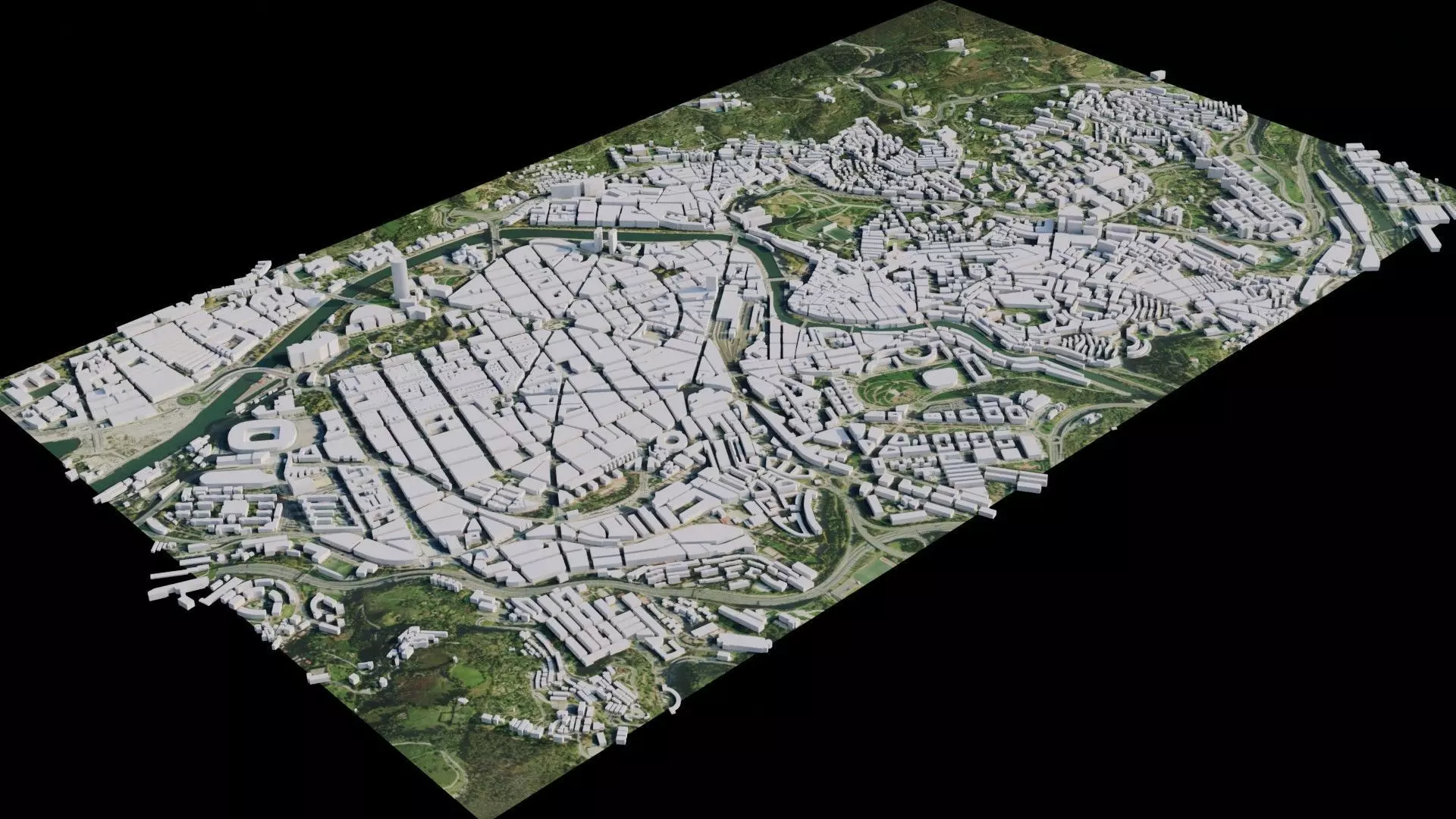 Bilbao - Spain 3D model