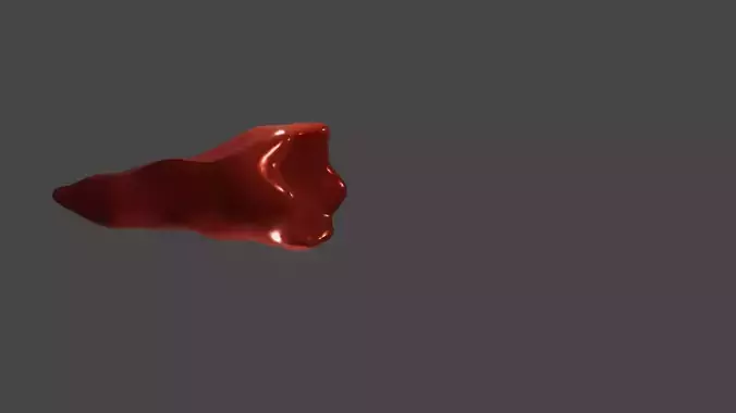 Eyeball tissue for Gorey visual effects and Games development 3D model