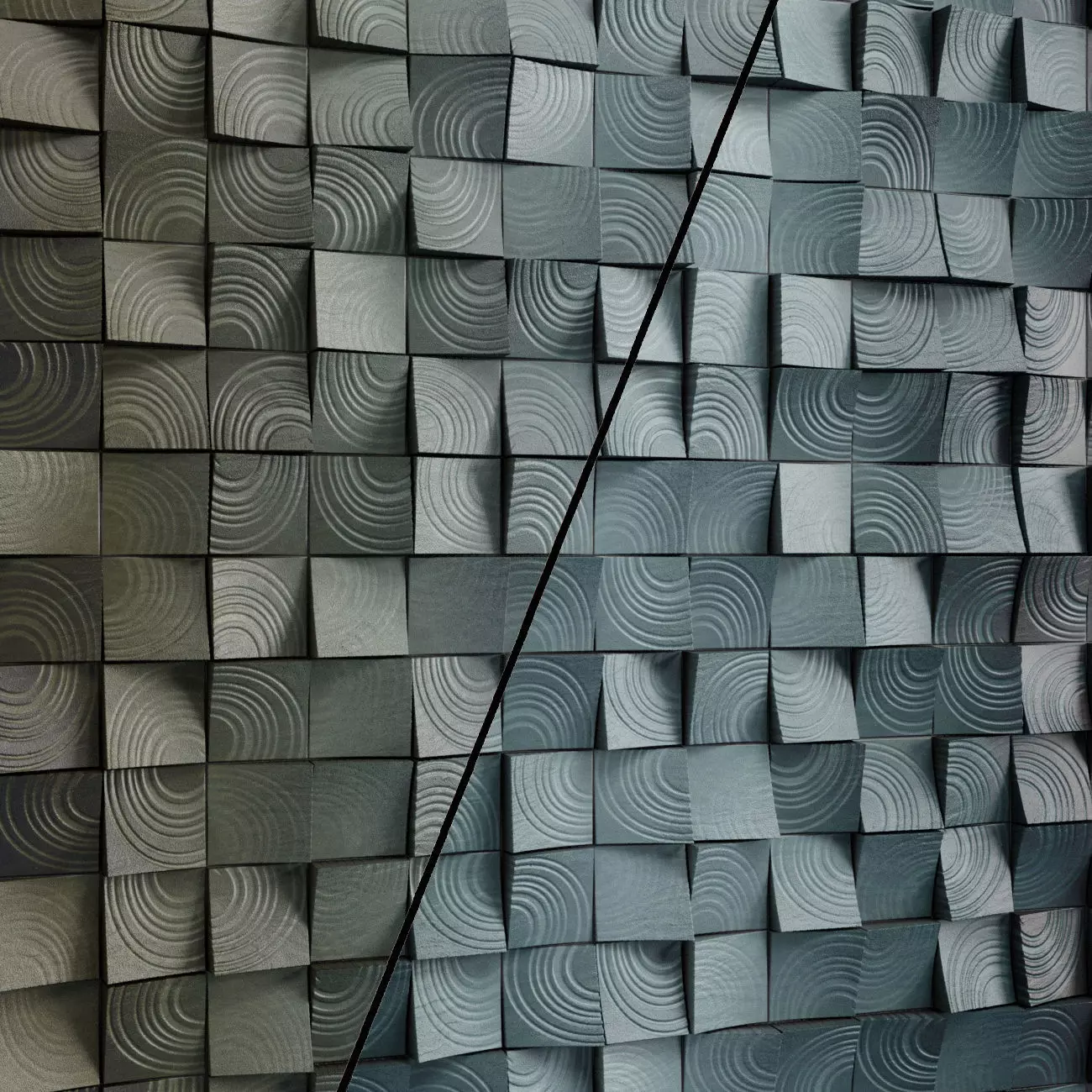 Wooden Wall Decor Material 6- Pbr By Sbsar File Texture