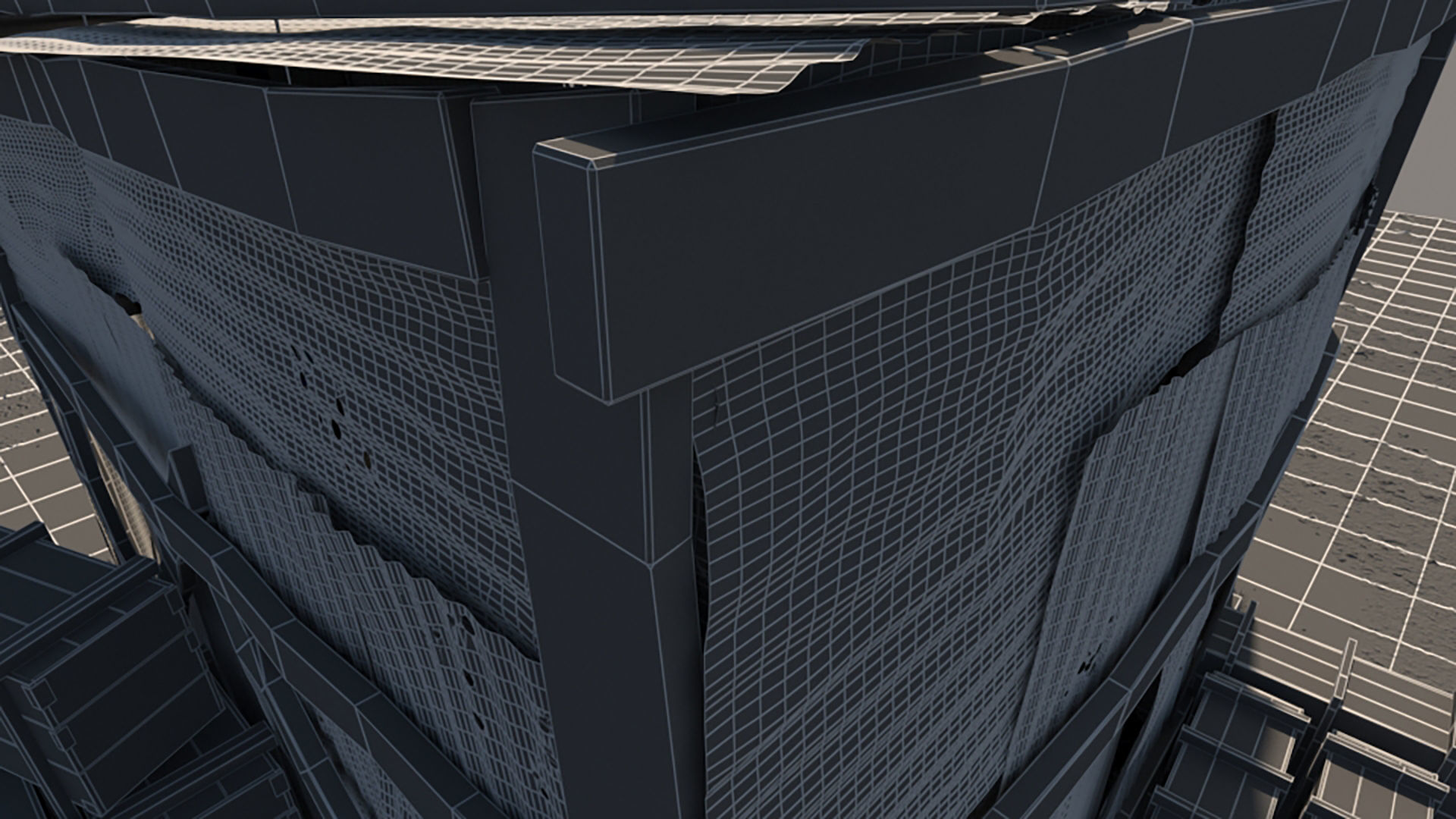 3D Wooden Shed model 3D model_15