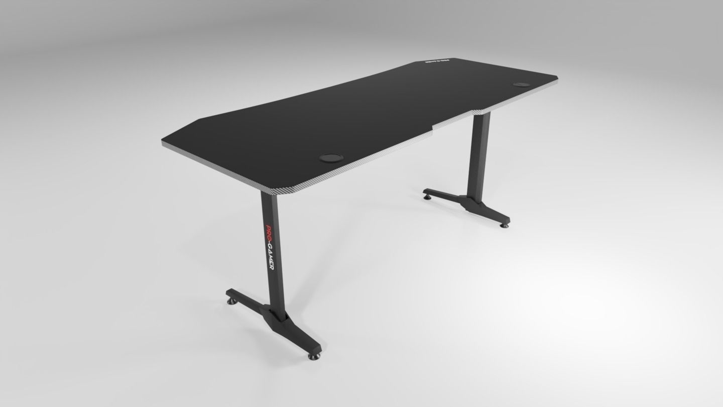 Gaming Desk Pro-Gamer by Yumisu 3D model 3D model_4