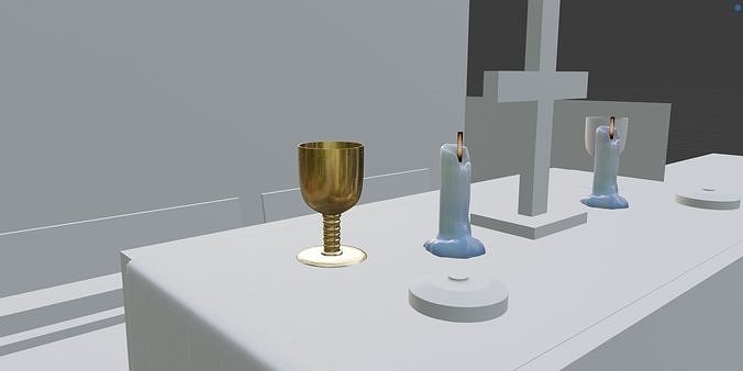 Simple Chalice Cup Free 3D model