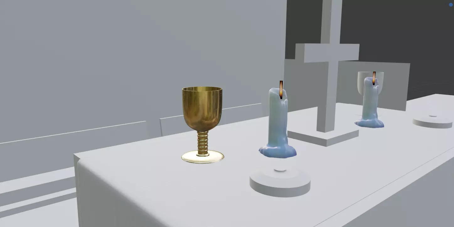 Simple Chalice Cup Free 3D model