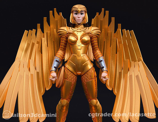 Wonder Woman 1984 3D print model