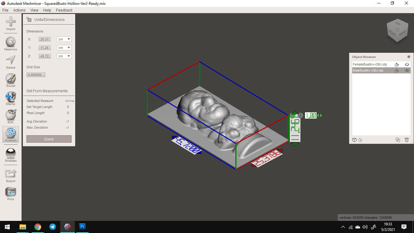 Haunted Mansion Uncle Lucius Staring Bust 3D print model_7