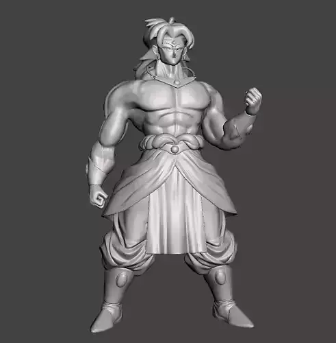 Broly normal Dragon Ball 3D Model
