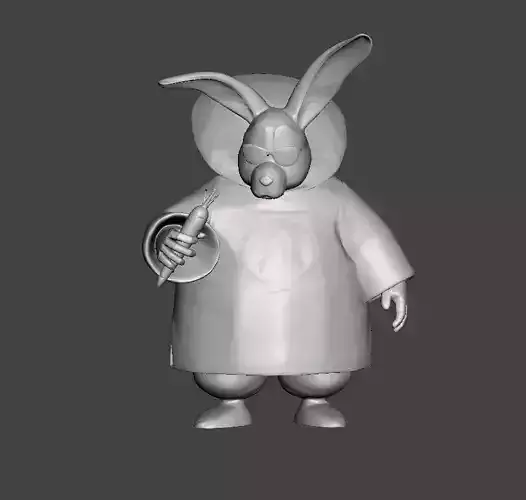 Monster Carrot Dragon Ball 3D Model 3D print model