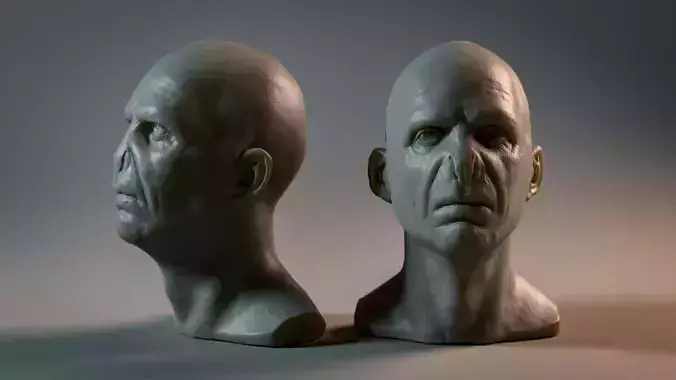 Voldemort Fan Art for 3d print