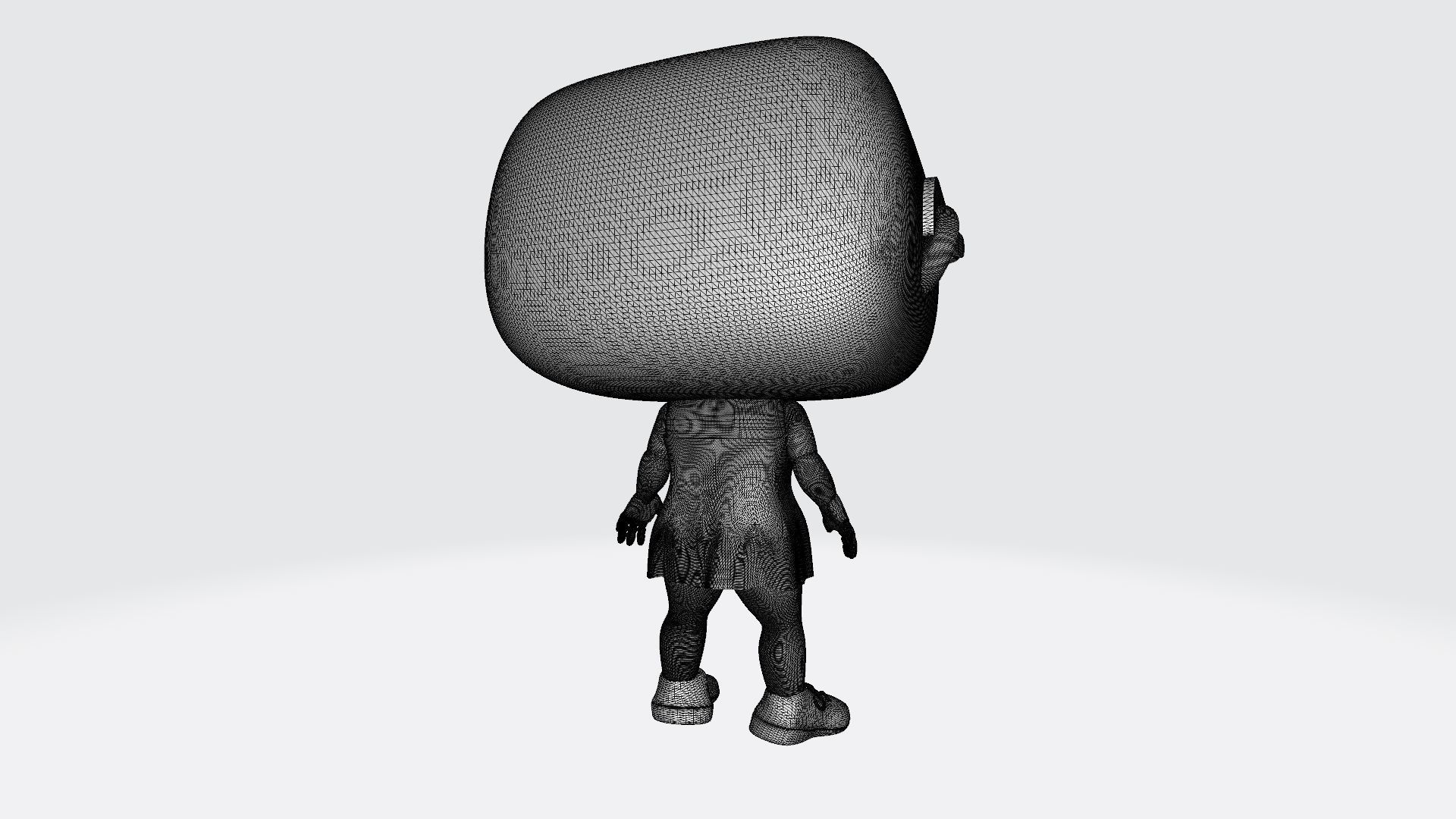 DIY Custom Pop Girl Glasses 3D Print Customizable 3D print model_10