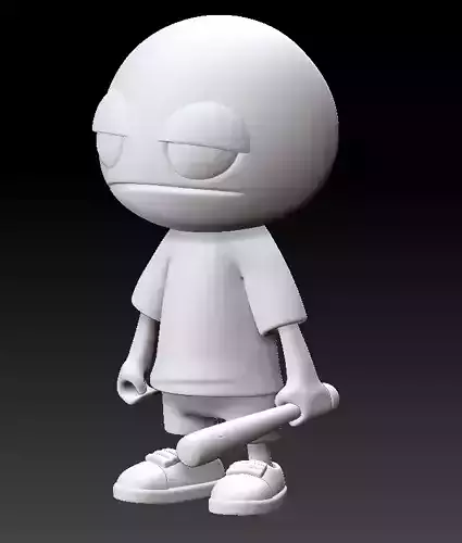 Mr Yella 3D print model