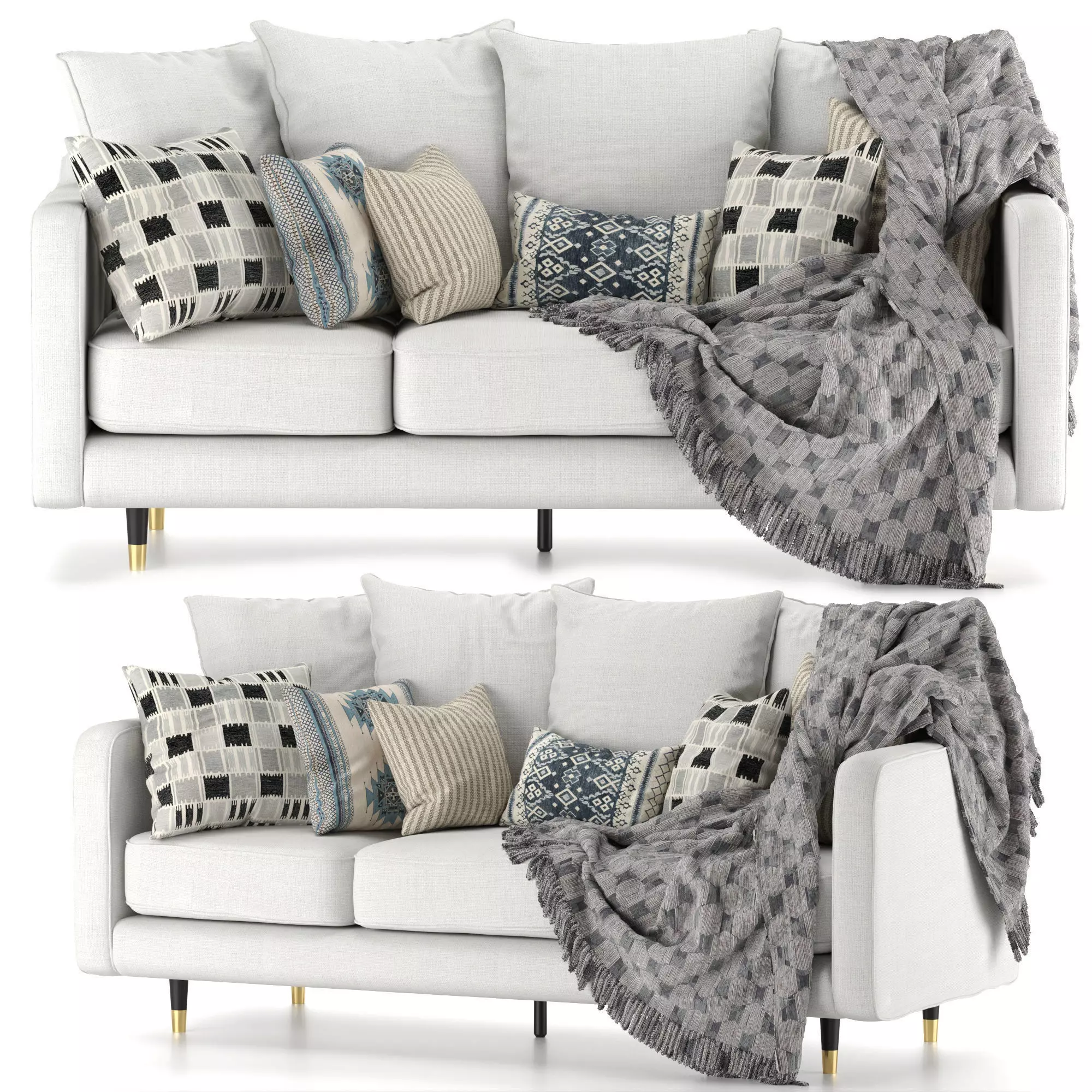 Sofa Adele 3D model_0
