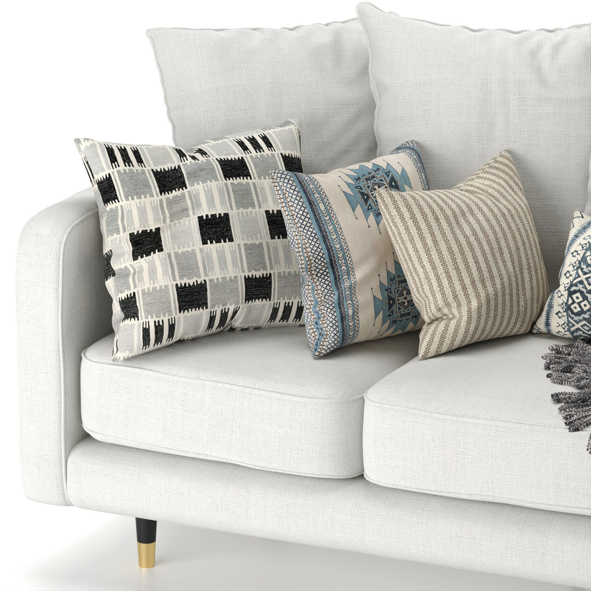 Sofa Adele 3D model_3