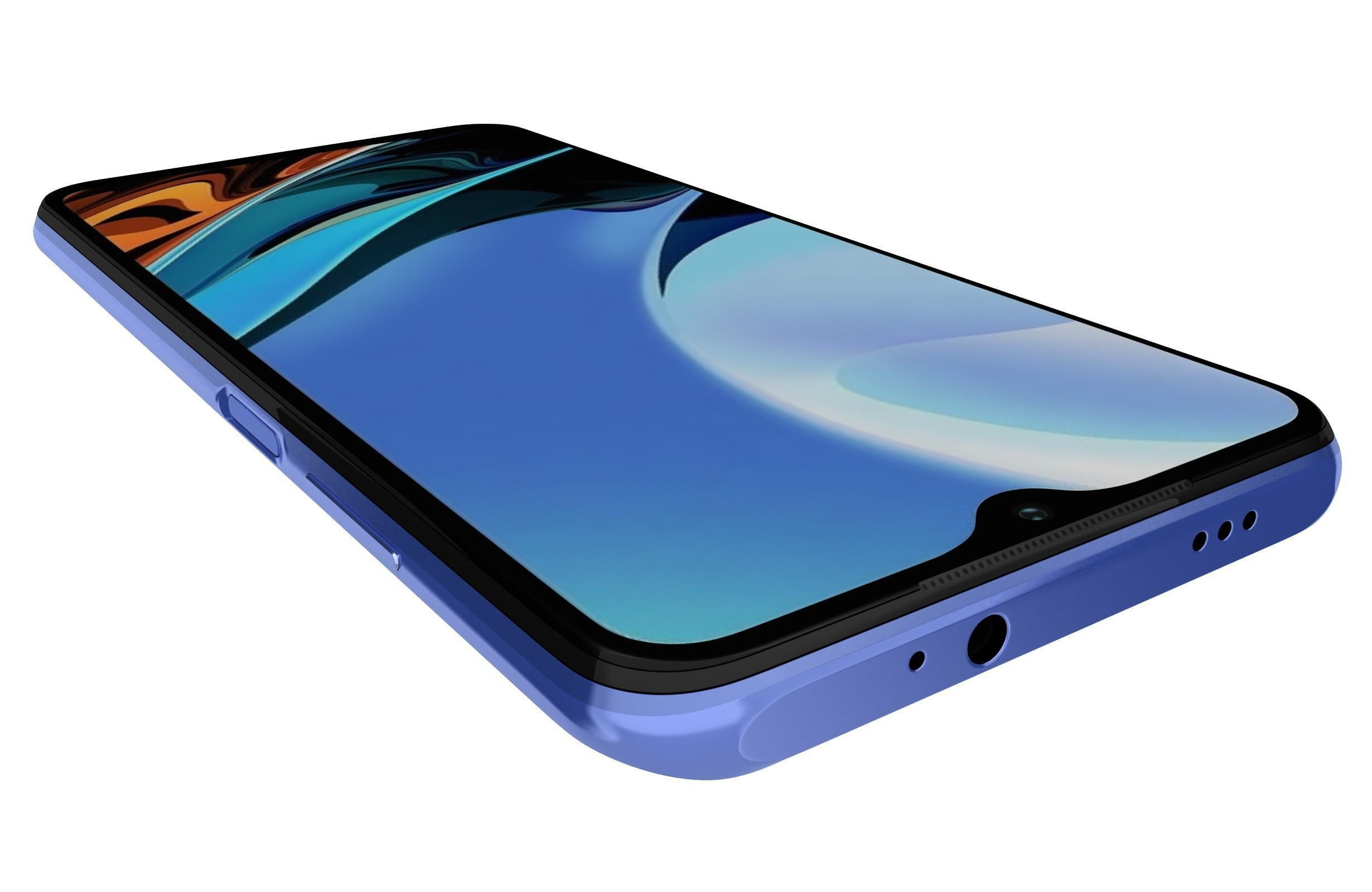 Xiaomi Redmi 9 Power Blazing Blue 3D model_13