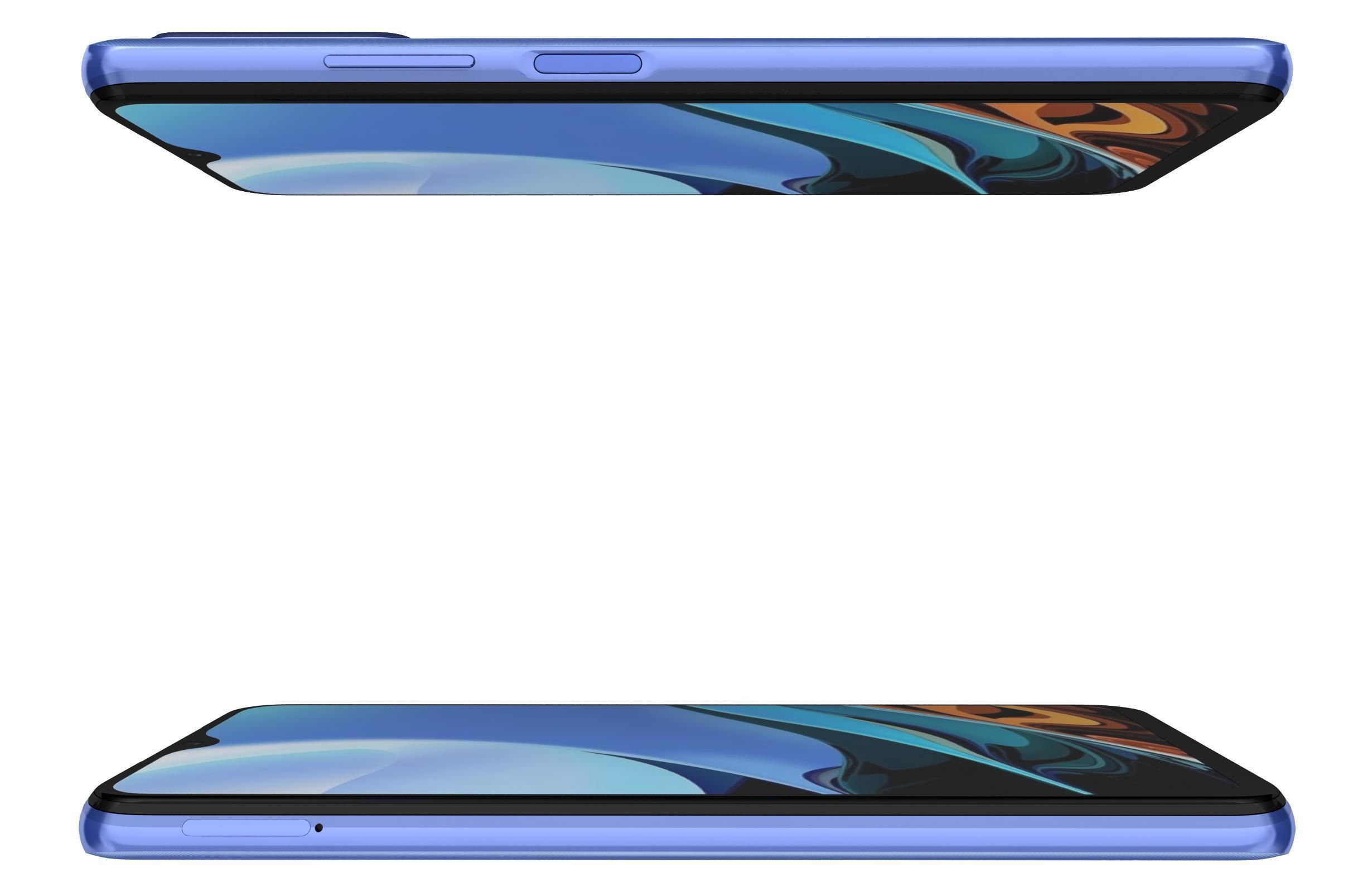 Xiaomi Redmi 9 Power Blazing Blue 3D model_8