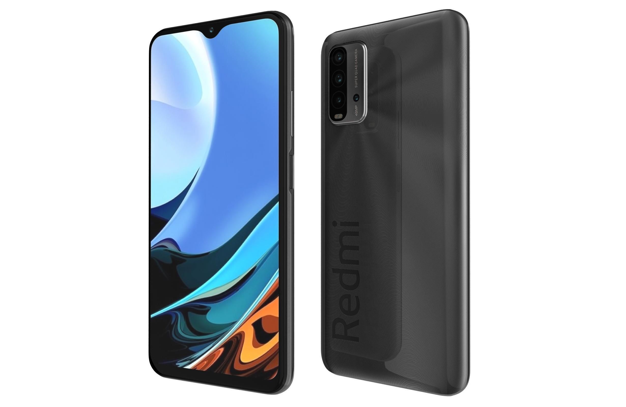 Xiaomi Redmi 9 Power Mighty Black 3D model_6
