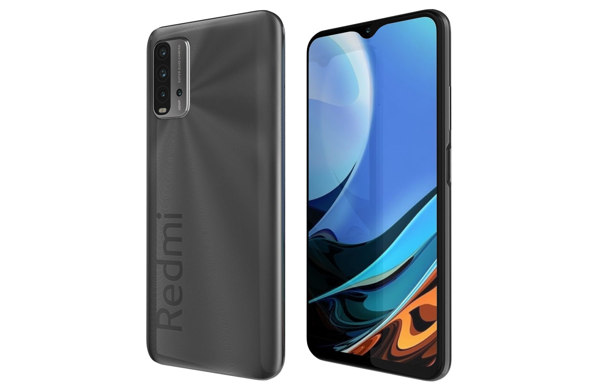Xiaomi Redmi 9 Power Mighty Black 3D model_7