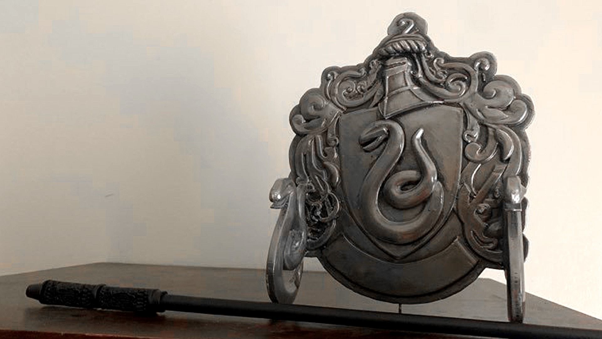 Slytherin House Crest 3D print model_2