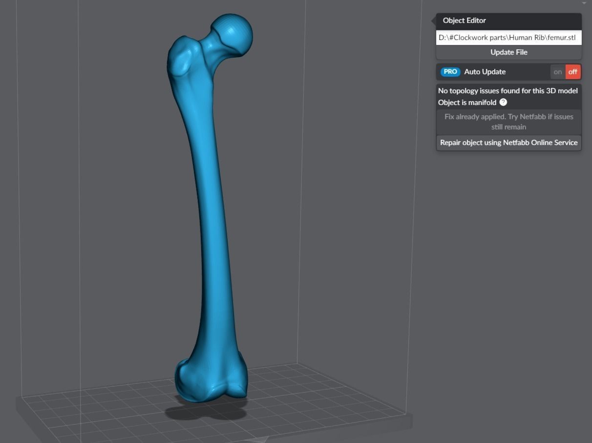 Human Leg Realistic Articulated 3D print model_5