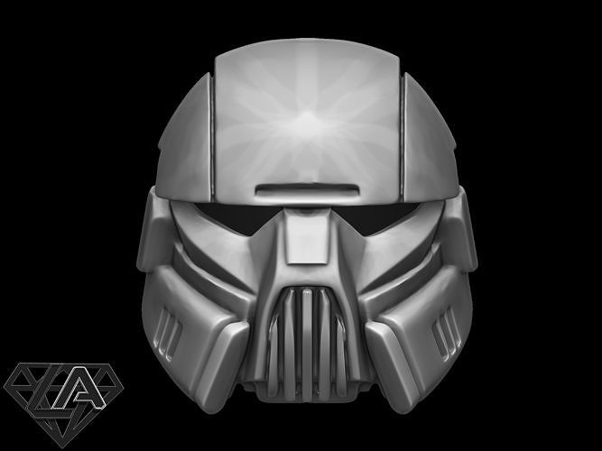 Dark Trooper helmet 3D print model