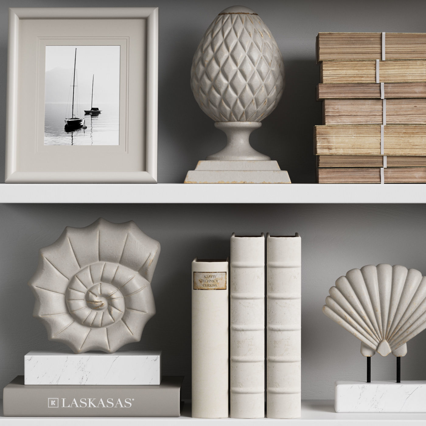 Decor Set 118 3D model_2