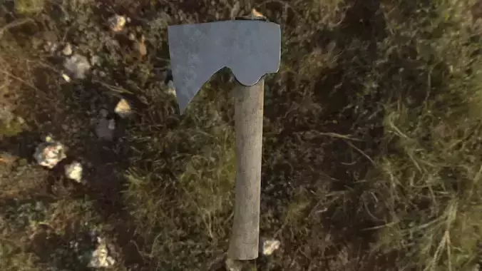 AXE AND HAMMER IN FBX WITH TEXTURES