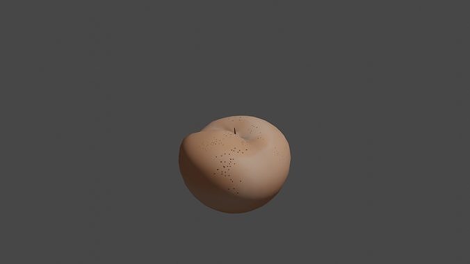 Asian Pear 3d Model Free 3D print model