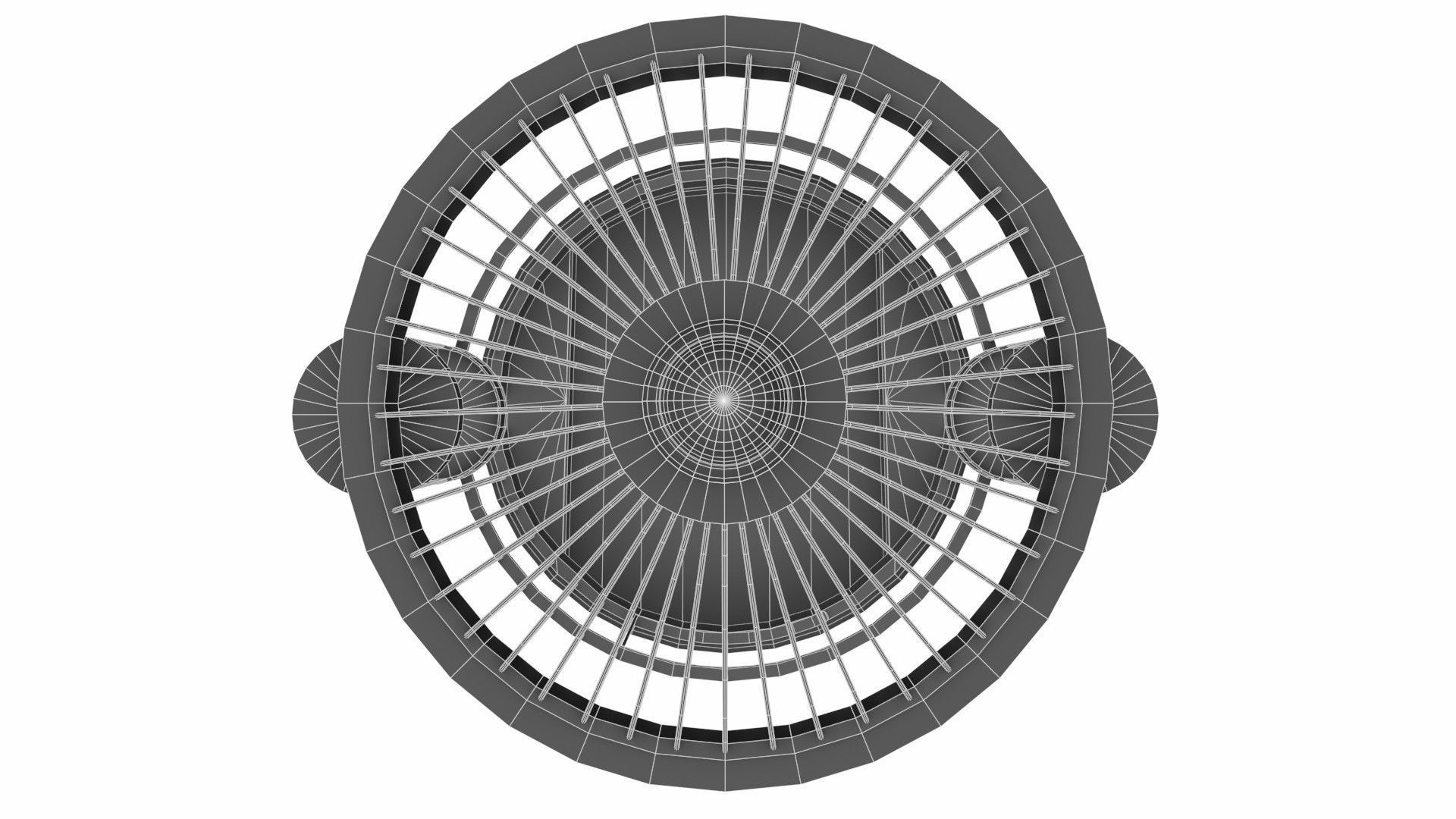 Birdcage in brass 3D model_19