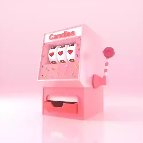 Candy Slot Machine 3D model