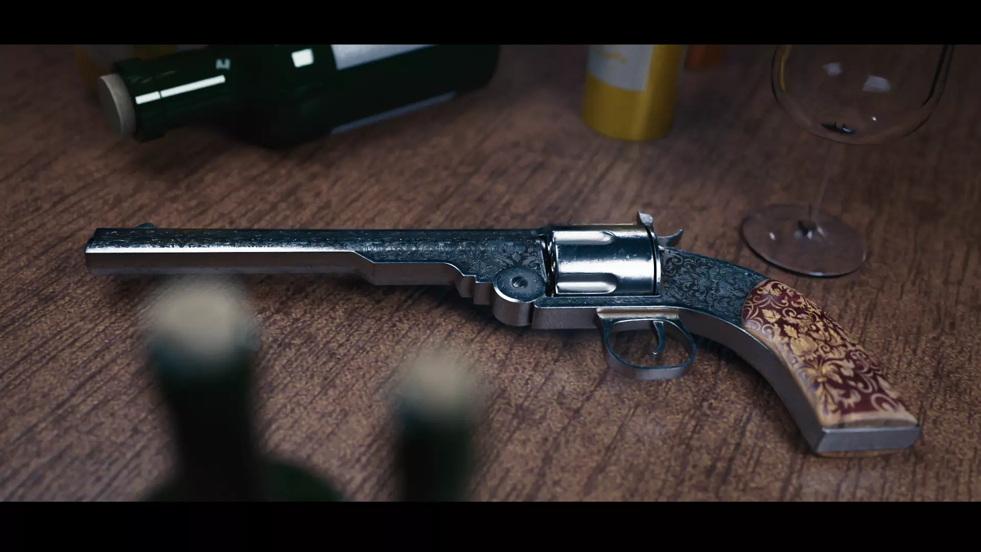 Revolver 8k 3D model_0