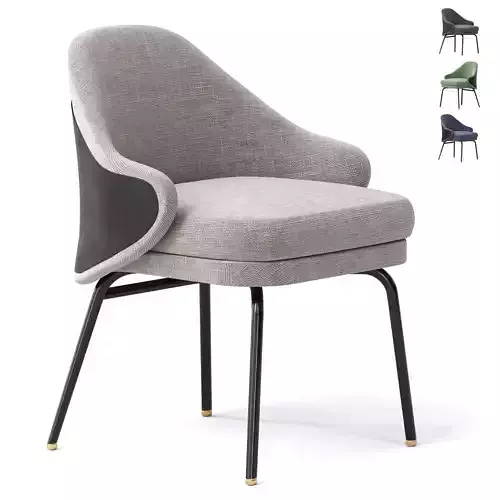 Angie Dining Chair 3D model