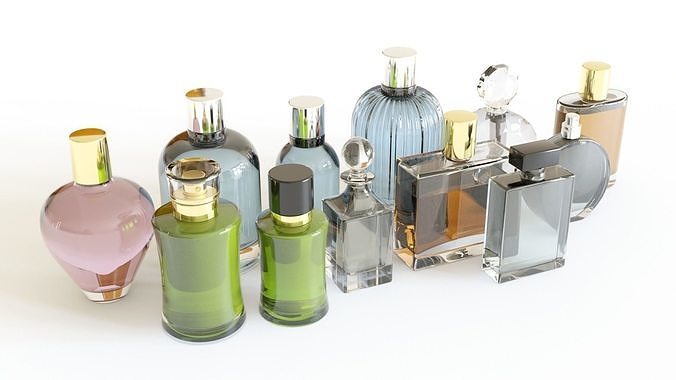 Perfume Mockup Collection  3D model