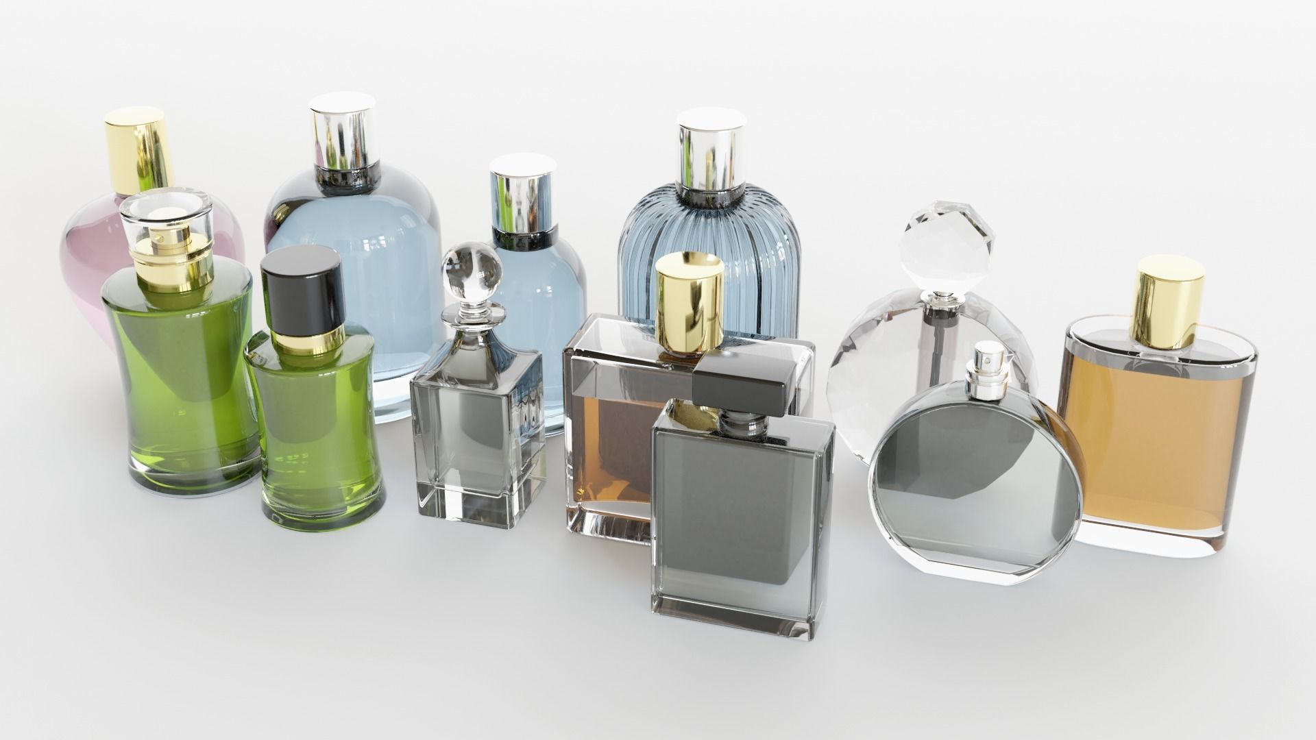 Perfume Mockup Collection  3D model_6