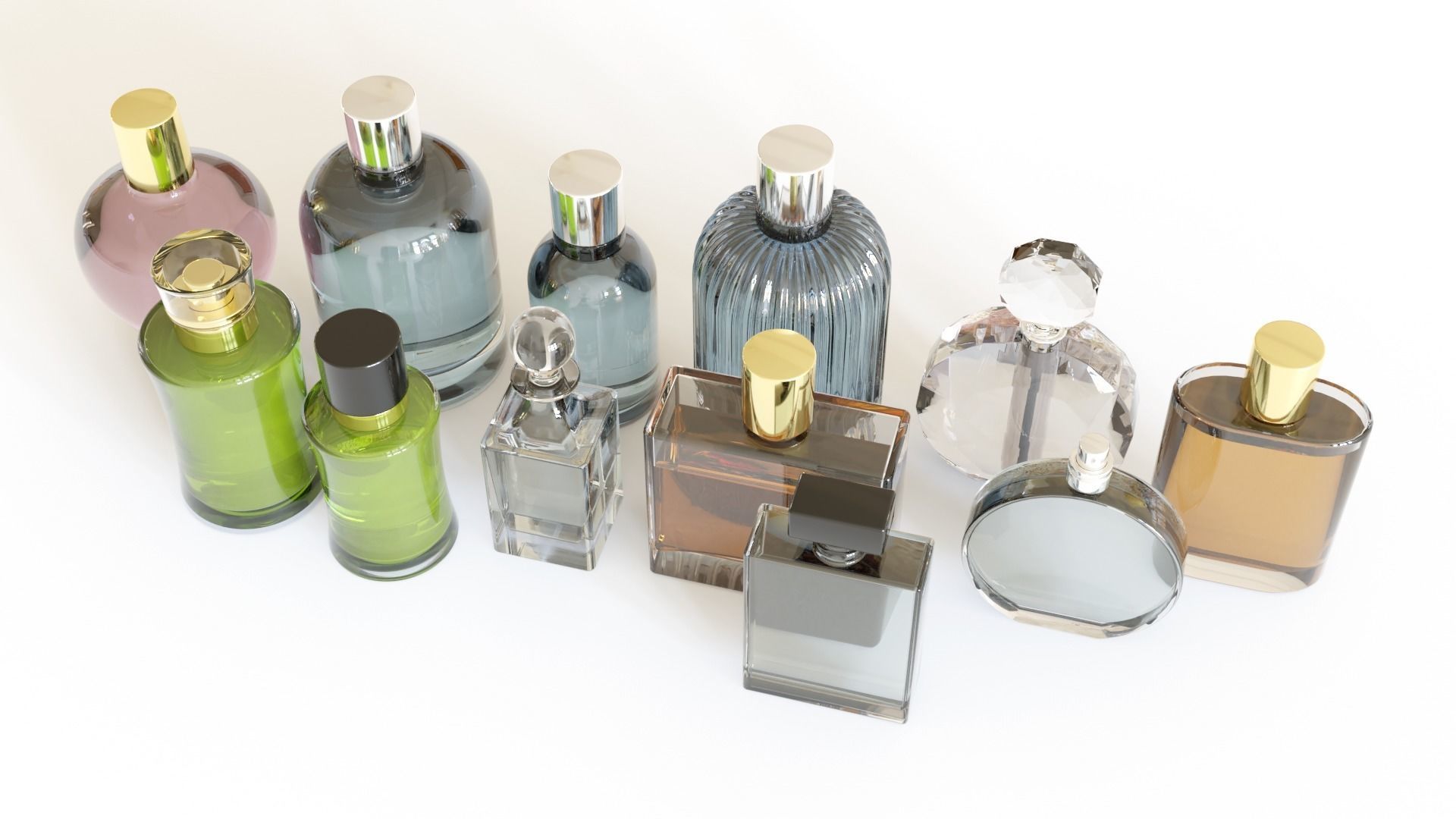 Perfume Mockup Collection  3D model_4