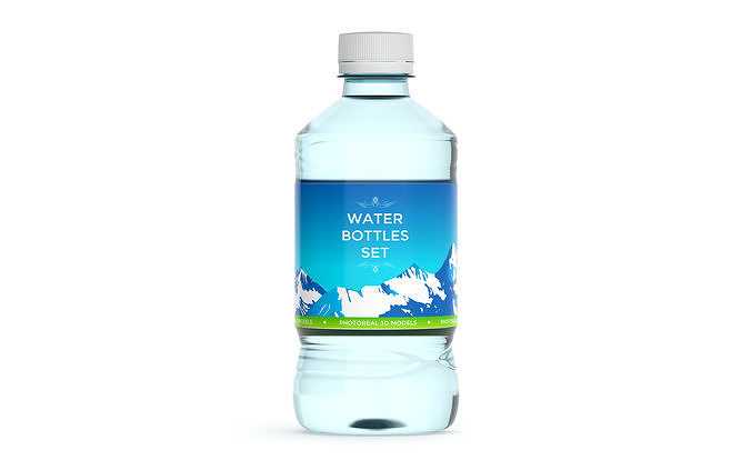 Water Bottle Ultimate Pack 3D model 3
