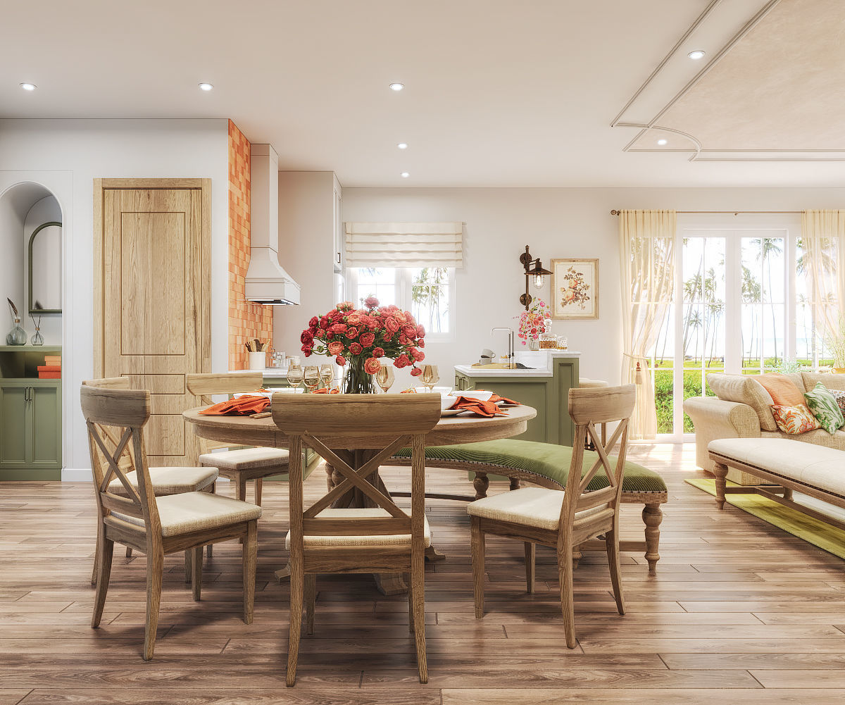 Summer interior style 3D model_5