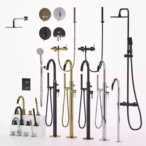 Omnires shower faucets Collection Y Set2