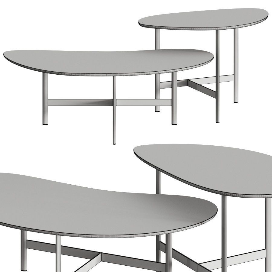 International Marmi Oman Coffee Tables 3D model_1
