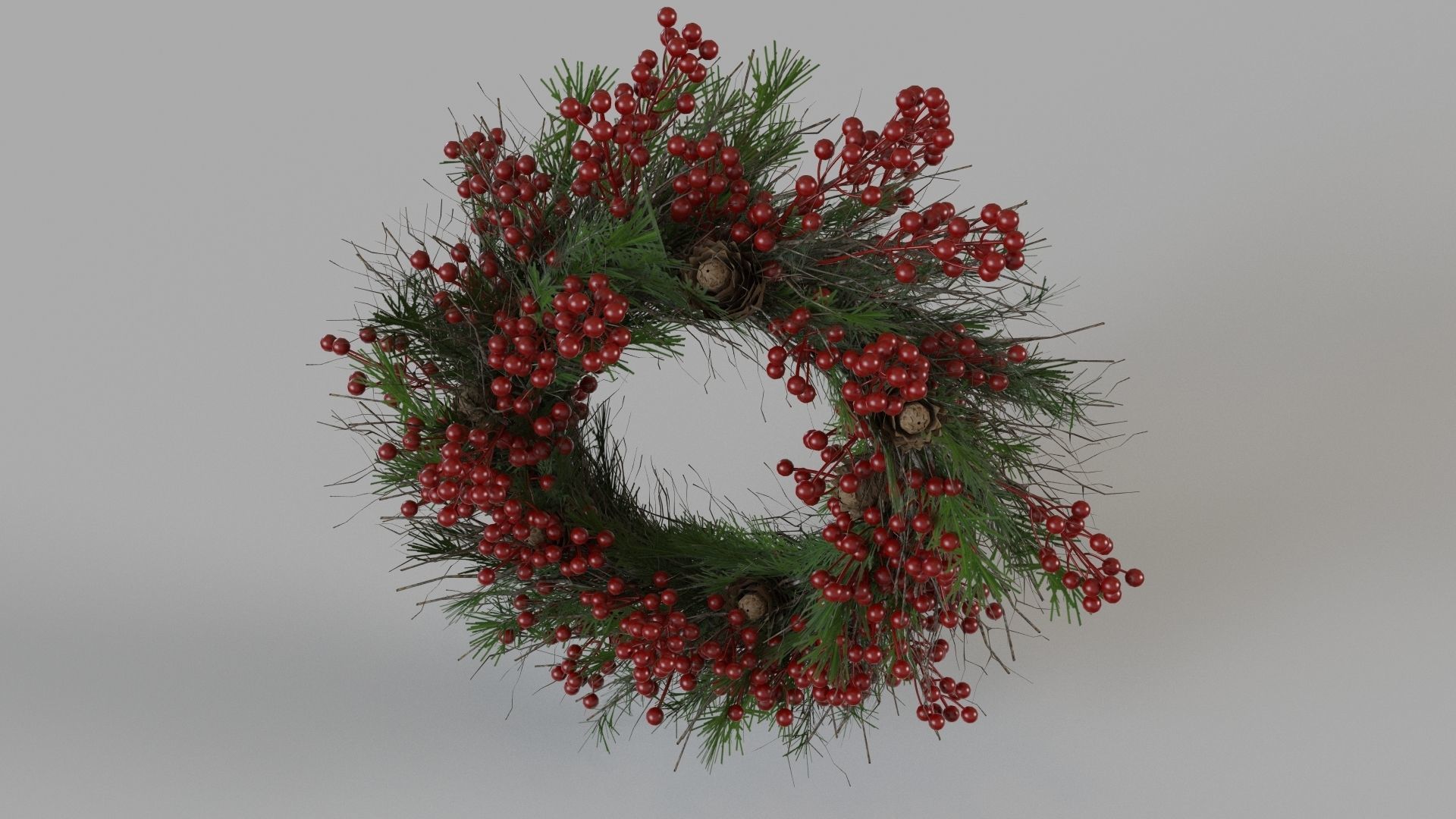 Custom Wreath Wayfair 3D model_3